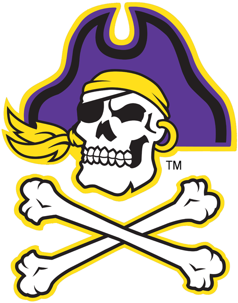 East Carolina Pirates 1999-2013 Alternate Logo DIY iron on transfer (heat transfer)